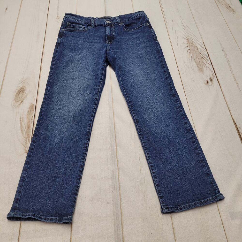Lucky Brand Women's Dark Blue Cropped Jeans
